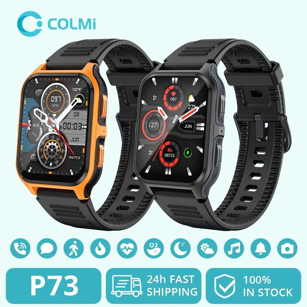 Outdoor Military Smart Watch – 1.9" Bluetooth Call Fitness Tracker - Realgroupuae