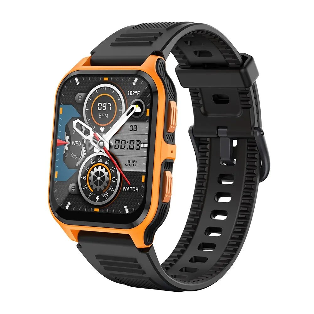Outdoor Military Smart Watch – 1.9" Bluetooth Call Fitness Tracker - Realgroupuae