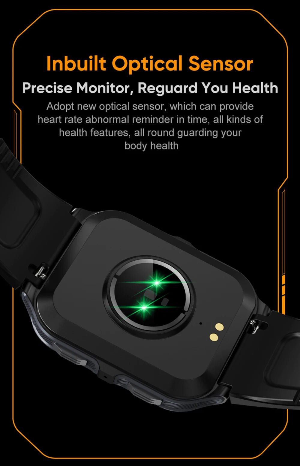 Outdoor Military Smart Watch – 1.9" Bluetooth Call Fitness Tracker - Realgroupuae