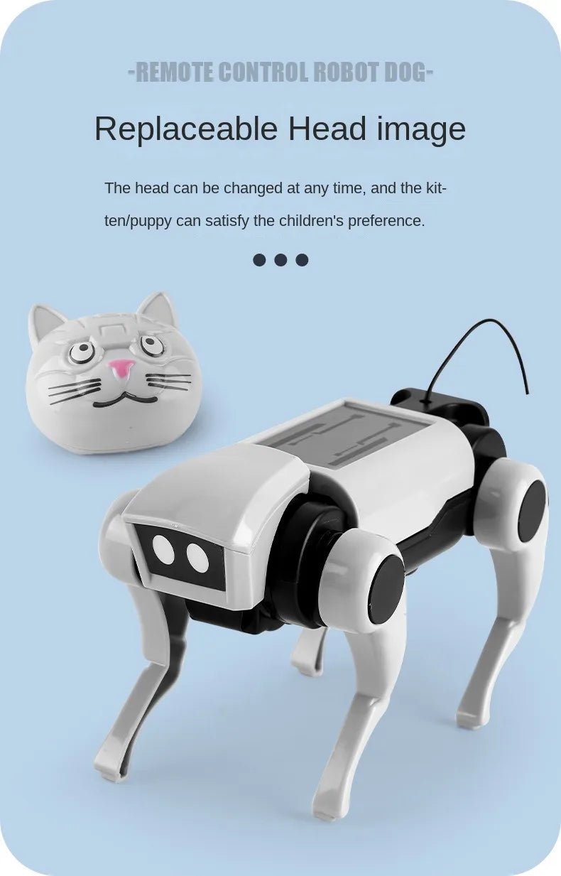 RC Robot Dog DIY Kit – Remote Control Toy for Kids & Teens - Realgroupuae