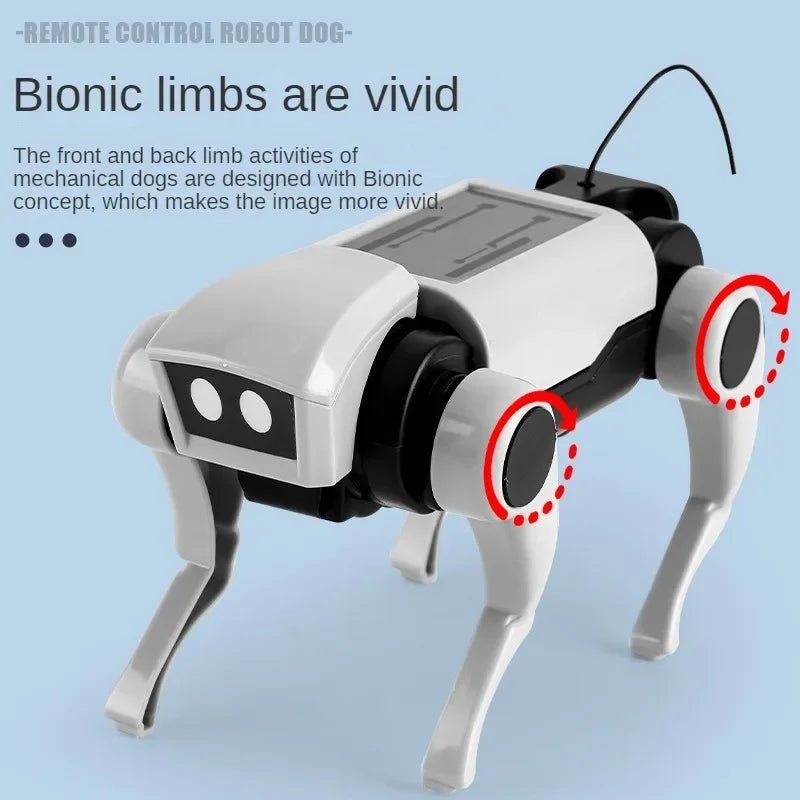RC Robot Dog DIY Kit – Remote Control Toy for Kids & Teens - Realgroupuae