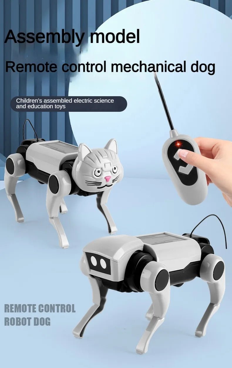 RC Robot Dog DIY Kit – Remote Control Toy for Kids & Teens - Realgroupuae