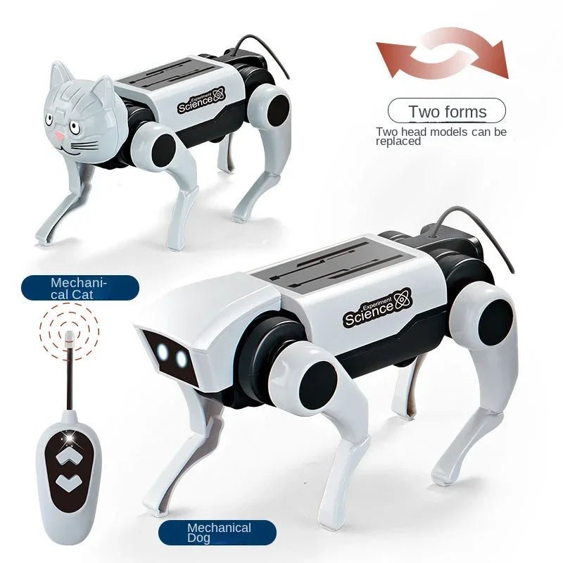 RC Robot Dog DIY Kit – Remote Control Toy for Kids & Teens - Realgroupuae