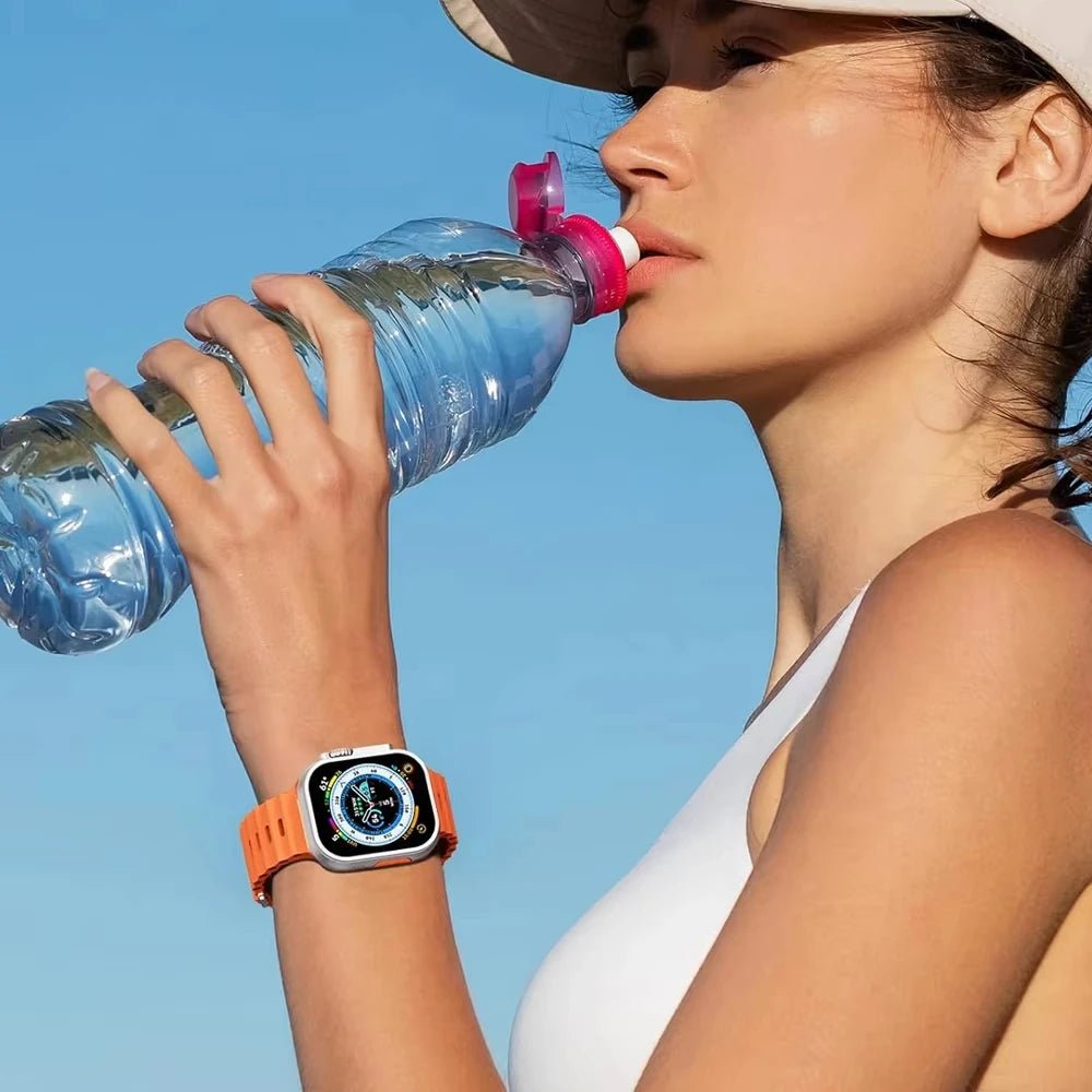 Silicone Ocean Band for Apple Watch 40mm - 49mm, Sport Strap & Bracelet - Realgroupuae
