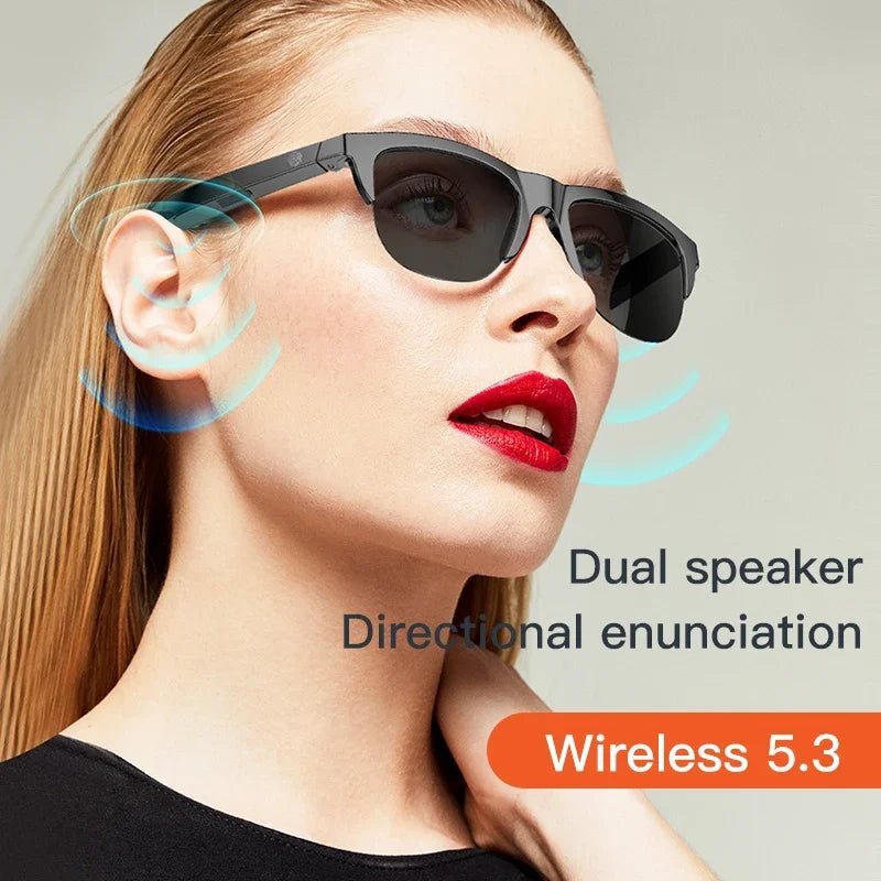 Smart Bluetooth Sunglasses | Music & Call - Ready UV Protection - Real Group UAE