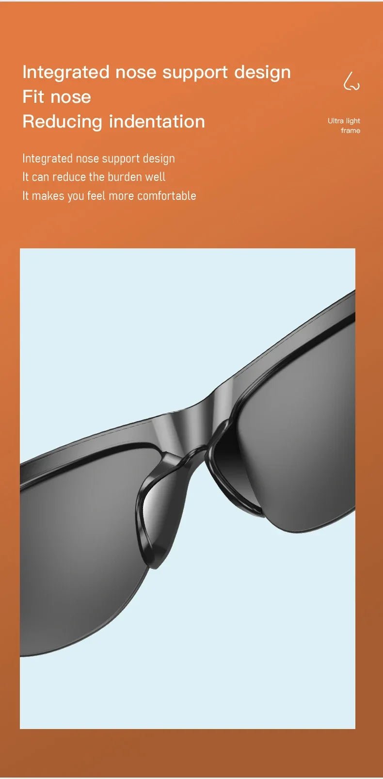 Smart Bluetooth Sunglasses | Music & Call - Ready UV Protection - Real Group UAE