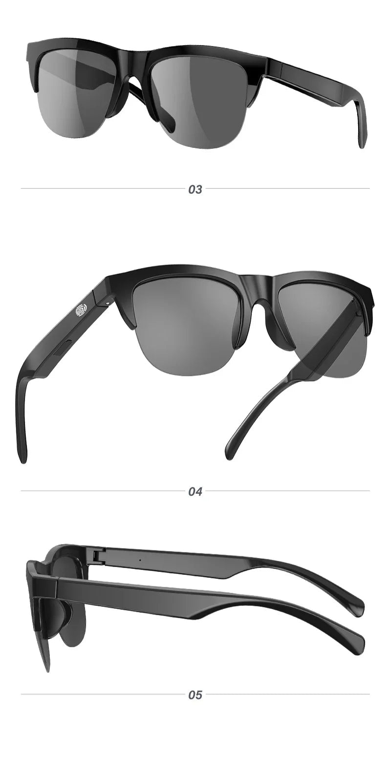 Smart Bluetooth Sunglasses | Music & Call - Ready UV Protection - Real Group UAE