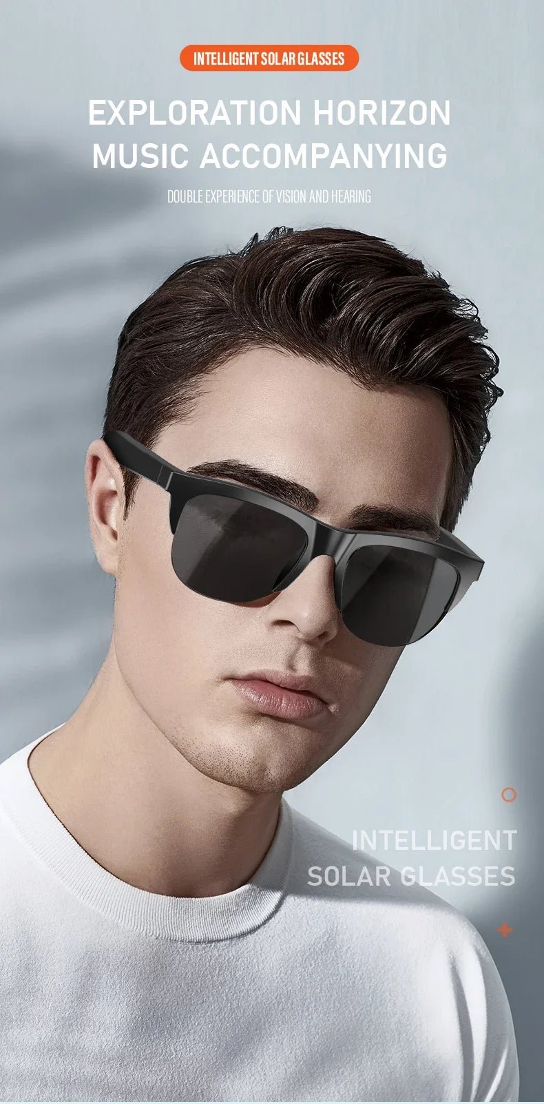 Smart Bluetooth Sunglasses | Music & Call - Ready UV Protection - Real Group UAE