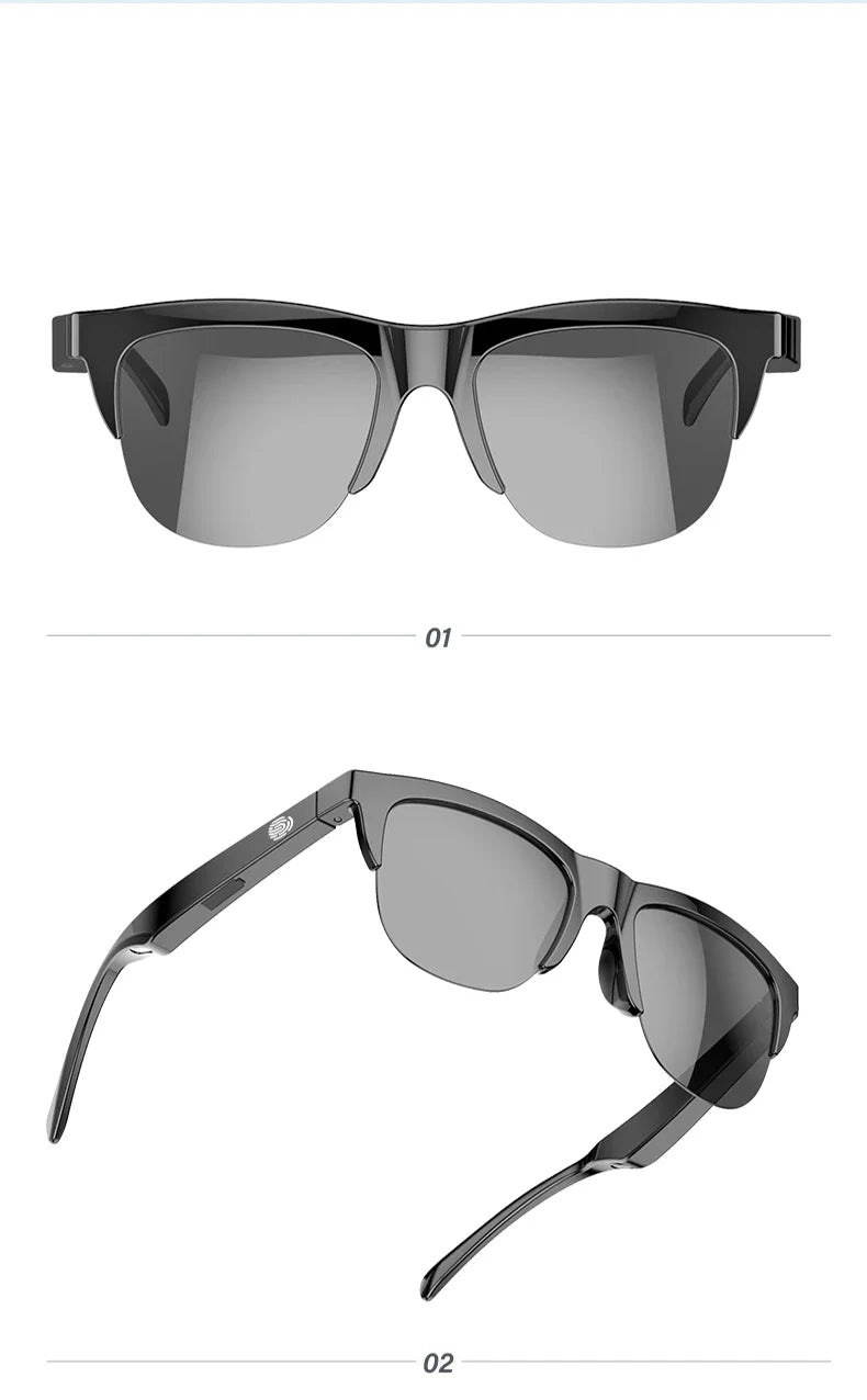 Smart Bluetooth Sunglasses | Music & Call - Ready UV Protection - Real Group UAE