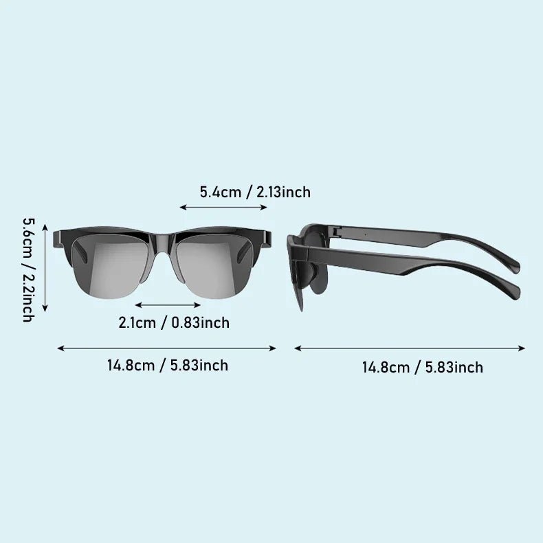 Smart Bluetooth Sunglasses | Music & Call - Ready UV Protection - Real Group UAE