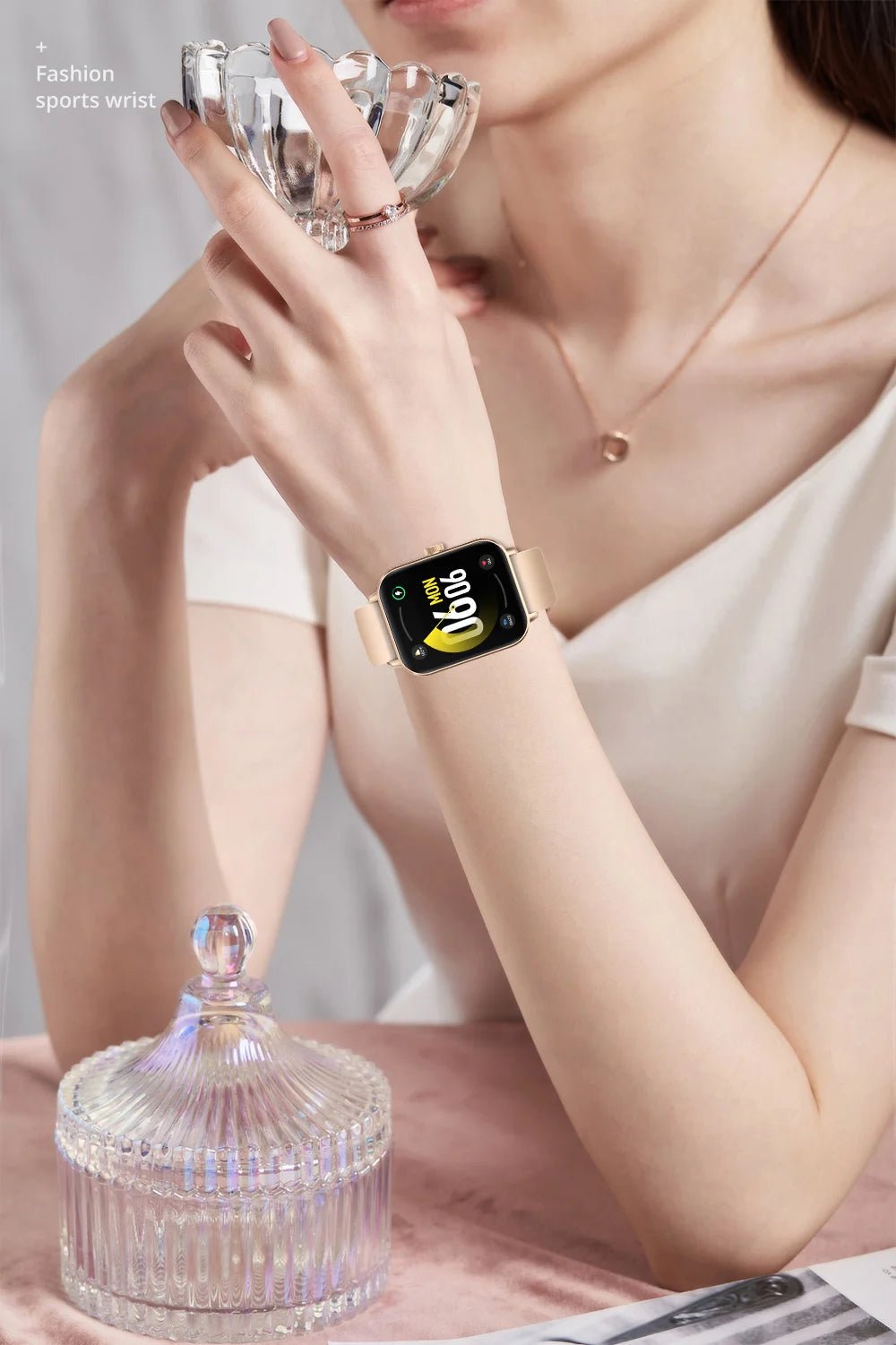 Smart Watch 1.9" Screen | Heart Rate & Health Monitor | Bluetooth - Real Group UAE
