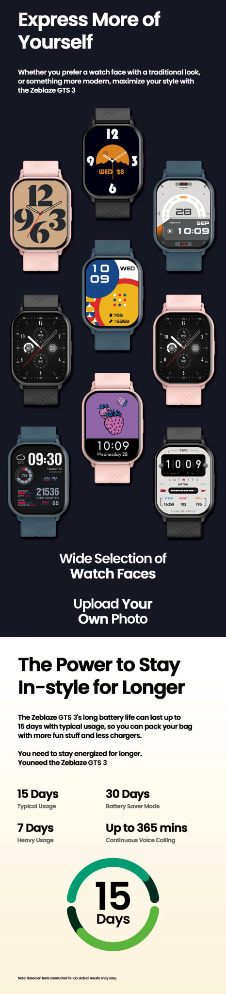 Smartwatch with 2.03" HD Display, Voice Call & Health Tracking - Realgroupuae