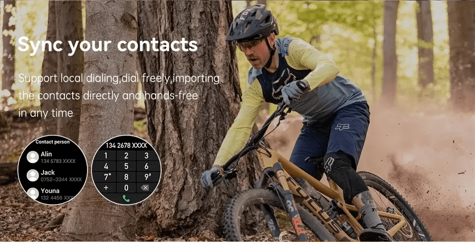 Smartwatch with AMOLED Display, Bluetooth Calling & Waterproof Build - Realgroupuae