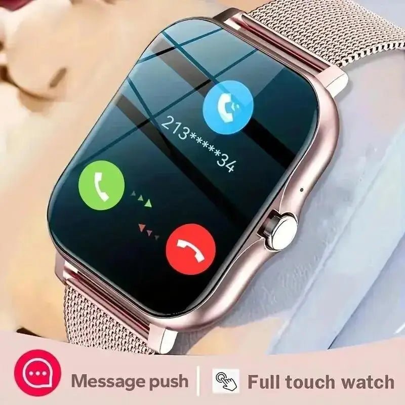 Smartwatch with Bluetooth Call, Blood Oxygen/Pressure Monitoring - Real Group UAE