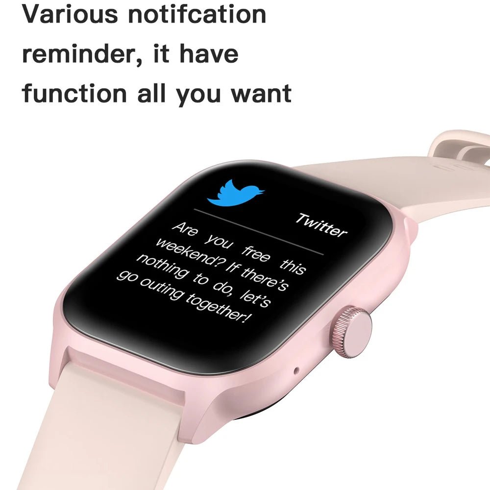 Smartwatch with Bluetooth Call | Fitness & Heart Rate Monitor - Real Group UAE