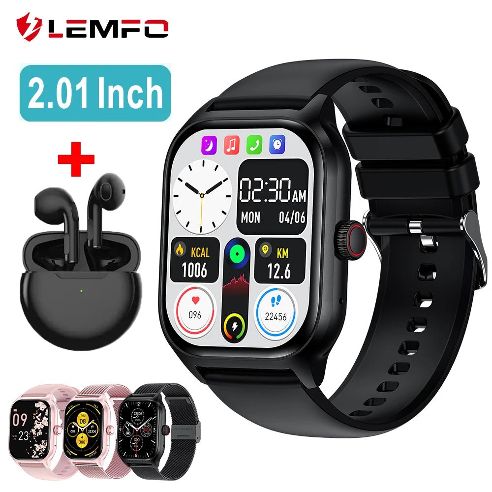 Smartwatch with Bluetooth Call | Fitness & Heart Rate Monitor - Real Group UAE