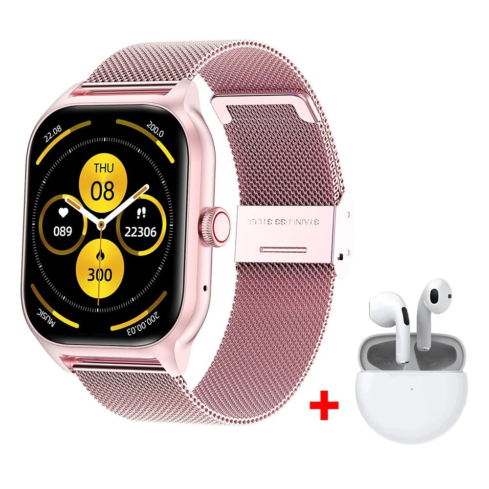 Smartwatch with Bluetooth Call | Fitness & Heart Rate Monitor - Real Group UAE