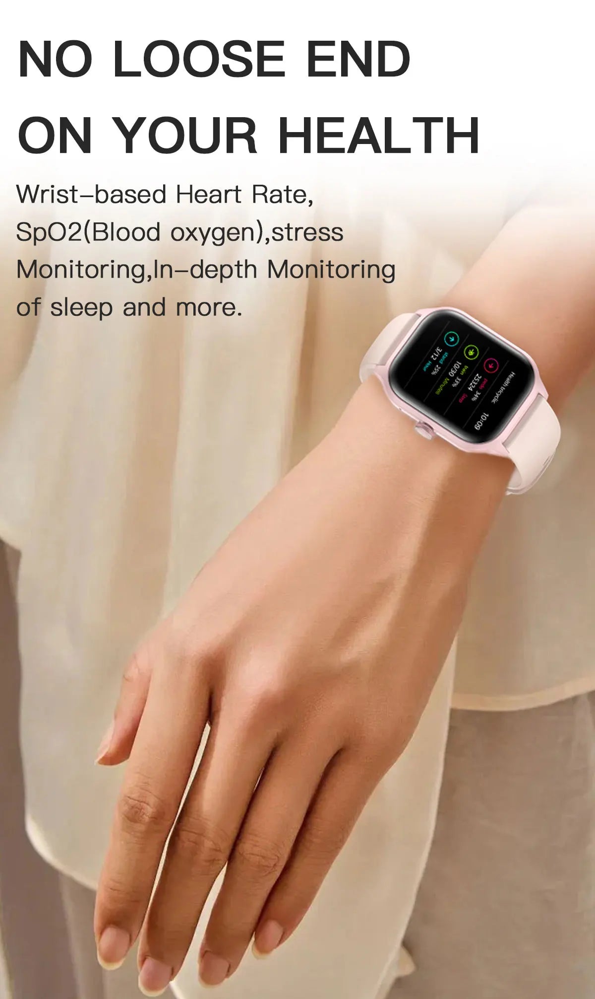 Smartwatch with Bluetooth Call | Fitness & Heart Rate Monitor - Real Group UAE