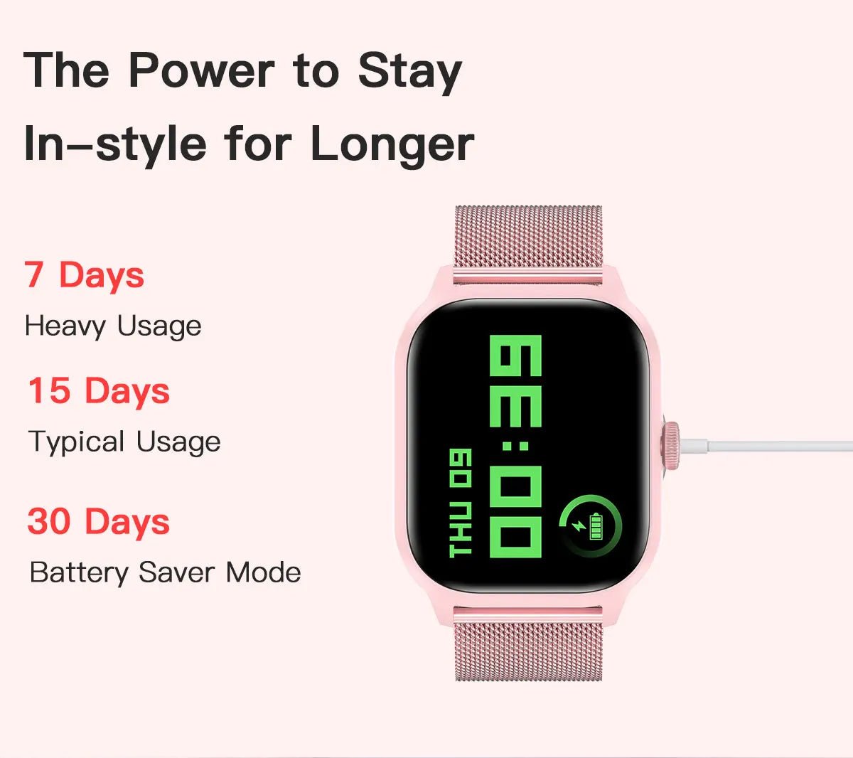 Smartwatch with Bluetooth Call | Fitness & Heart Rate Monitor - Real Group UAE