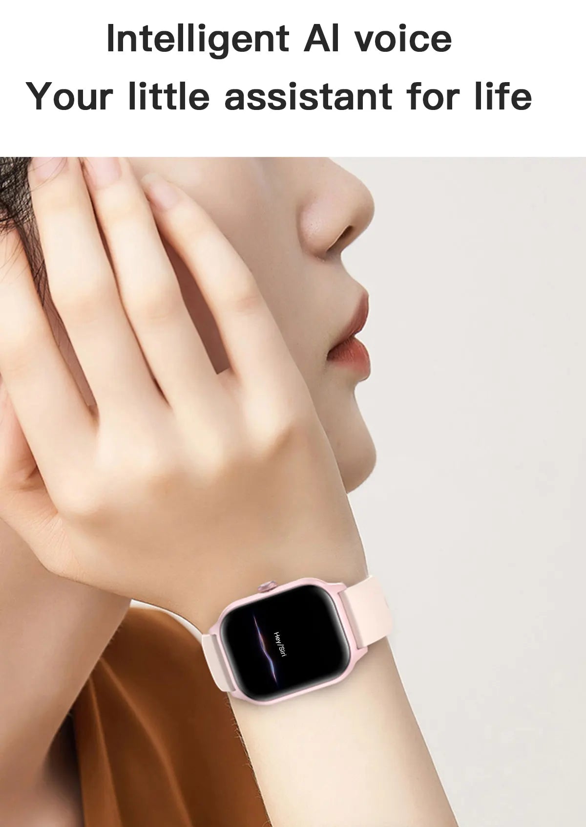 Smartwatch with Bluetooth Call | Fitness & Heart Rate Monitor - Real Group UAE