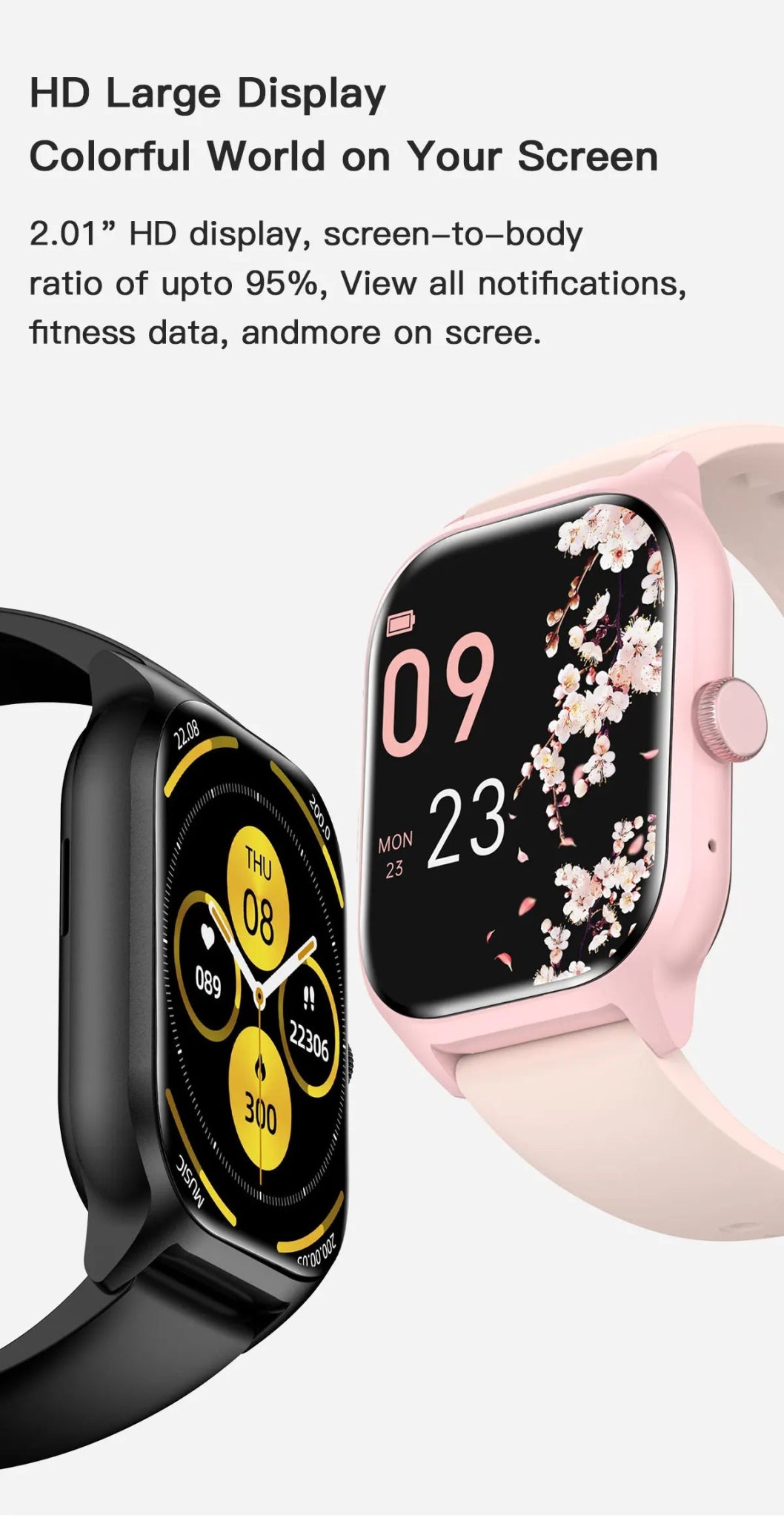Smartwatch with Bluetooth Call | Fitness & Heart Rate Monitor - Real Group UAE