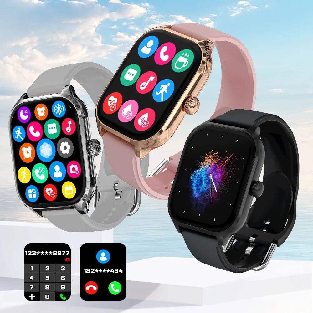 Smartwatch with Bluetooth Call | Fitness & Heart Rate Tracker - Real Group UAE