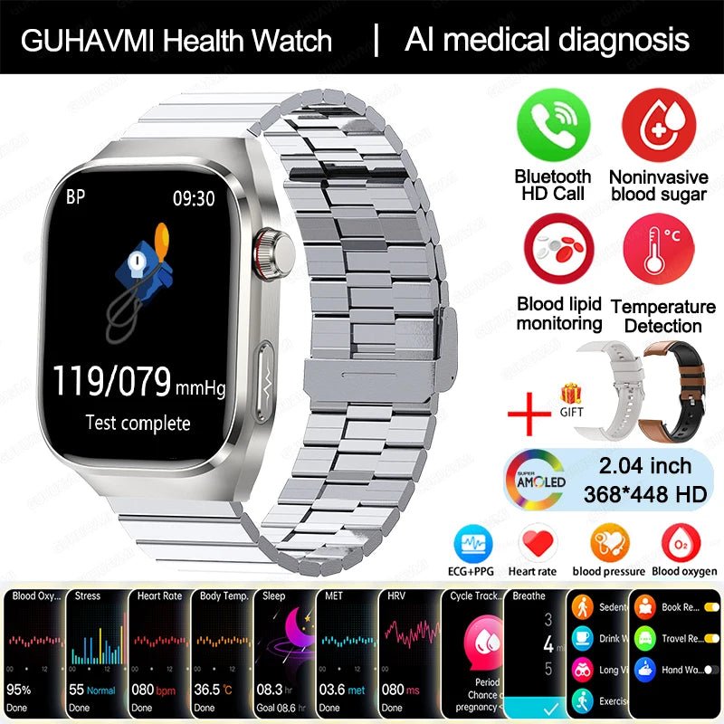 Smartwatch with Fitness Tracking | Bluetooth Call | AMOLED Screen - Real Group UAE