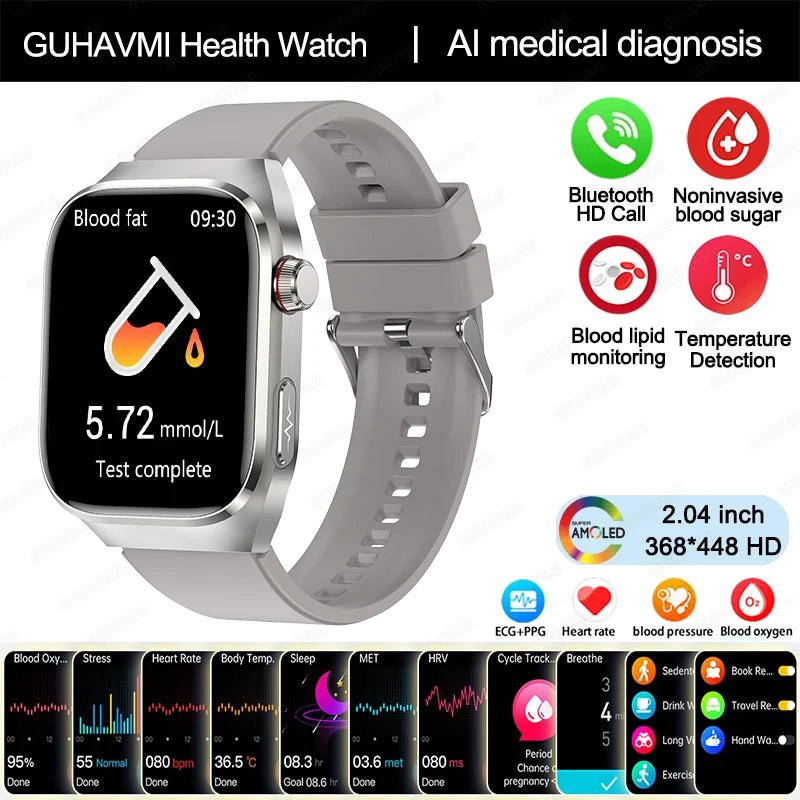Smartwatch with Fitness Tracking | Bluetooth Call | AMOLED Screen - Real Group UAE