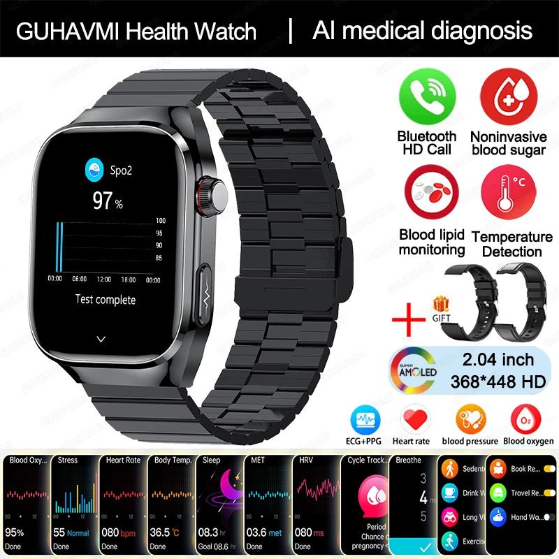 Smartwatch with Fitness Tracking | Bluetooth Call | AMOLED Screen - Real Group UAE