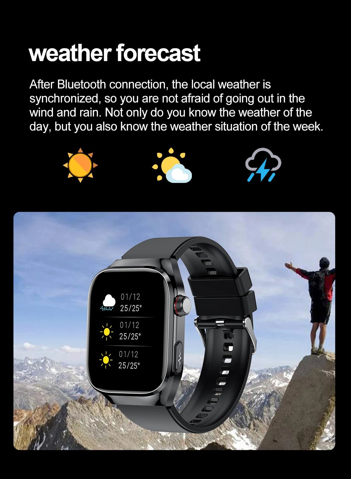 Smartwatch with Fitness Tracking | Bluetooth Call | AMOLED Screen - Real Group UAE