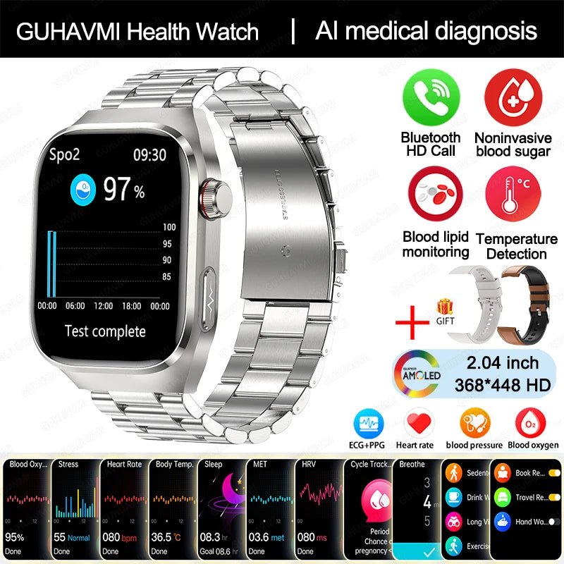Smartwatch with Fitness Tracking | Bluetooth Call | AMOLED Screen - Real Group UAE