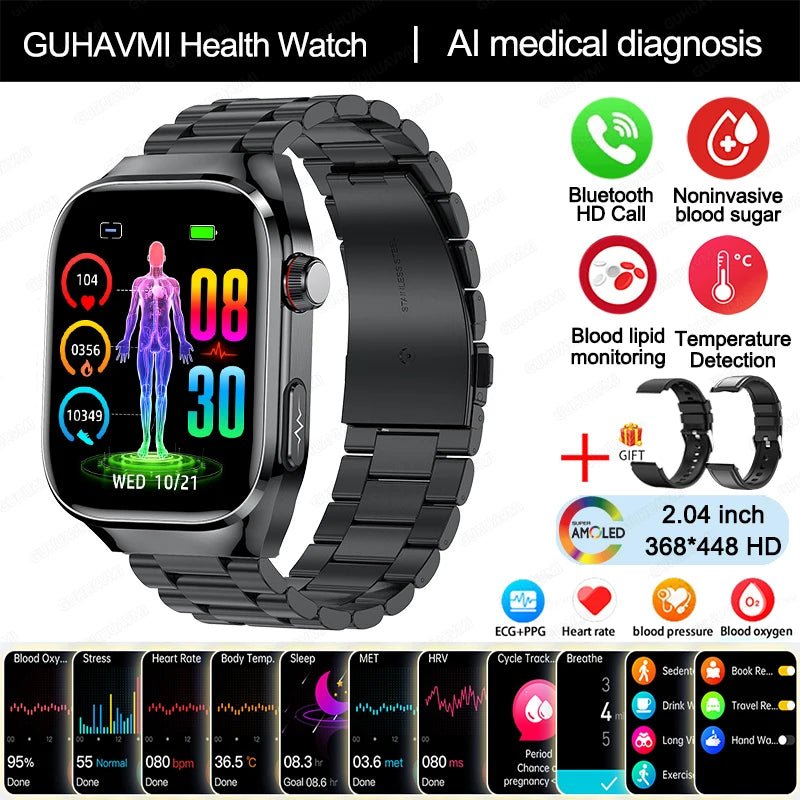 Smartwatch with Fitness Tracking | Bluetooth Call | AMOLED Screen - Real Group UAE