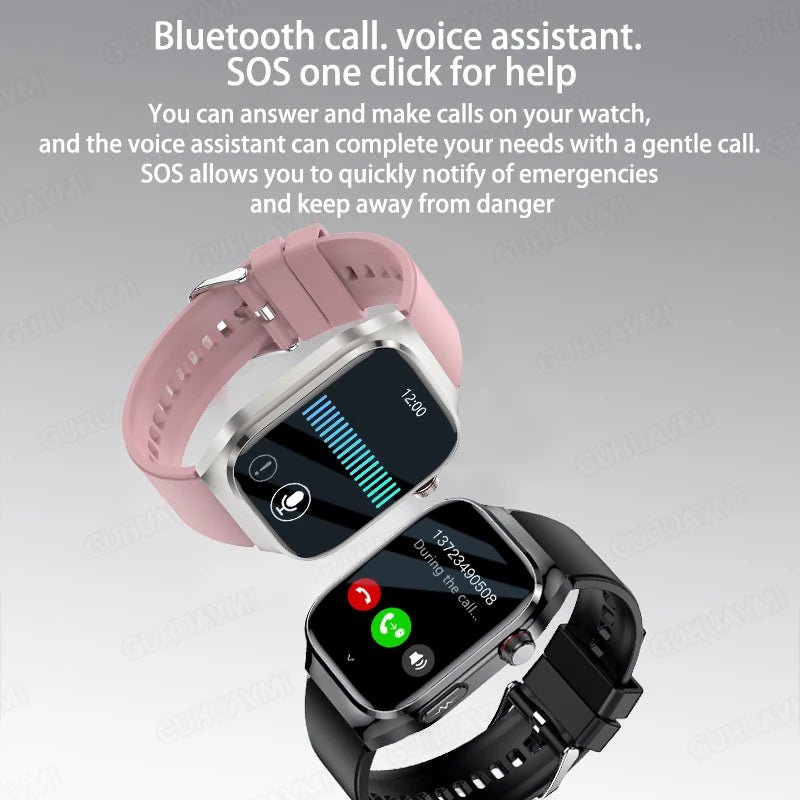 Smartwatch with Fitness Tracking | Bluetooth Call | AMOLED Screen - Real Group UAE