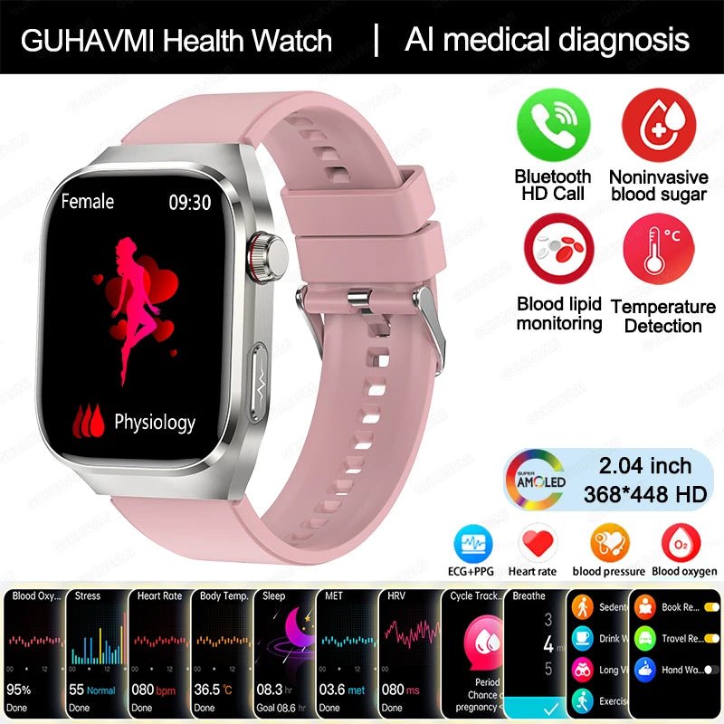 Smartwatch with Fitness Tracking | Bluetooth Call | AMOLED Screen - Real Group UAE
