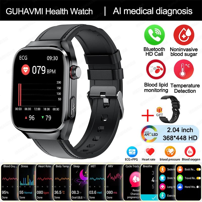 Smartwatch with Fitness Tracking | Bluetooth Call | AMOLED Screen - Real Group UAE