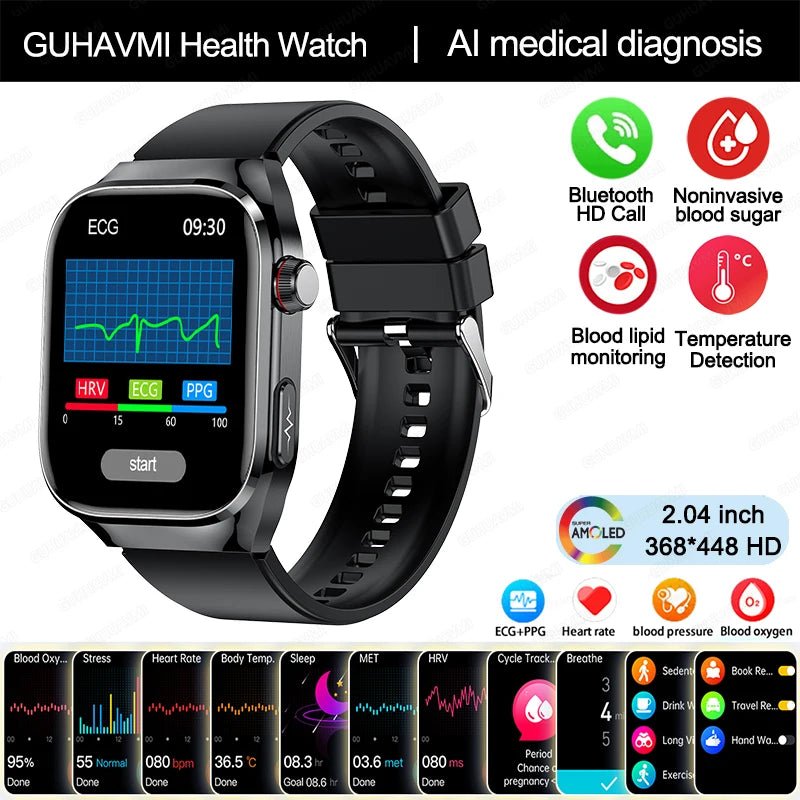 Smartwatch with Fitness Tracking | Bluetooth Call | AMOLED Screen - Real Group UAE