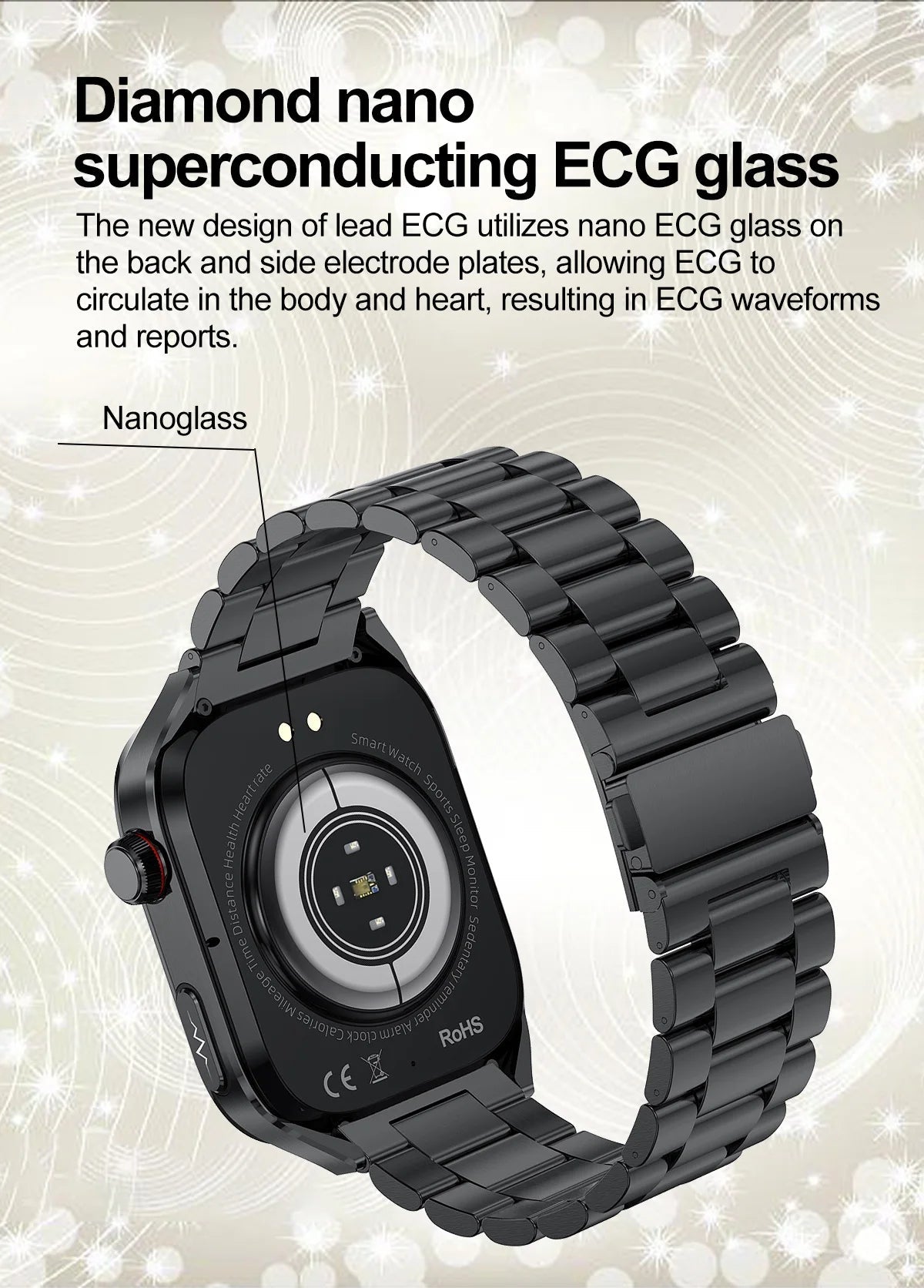 Smartwatch with Fitness Tracking | Bluetooth Call | AMOLED Screen - Real Group UAE