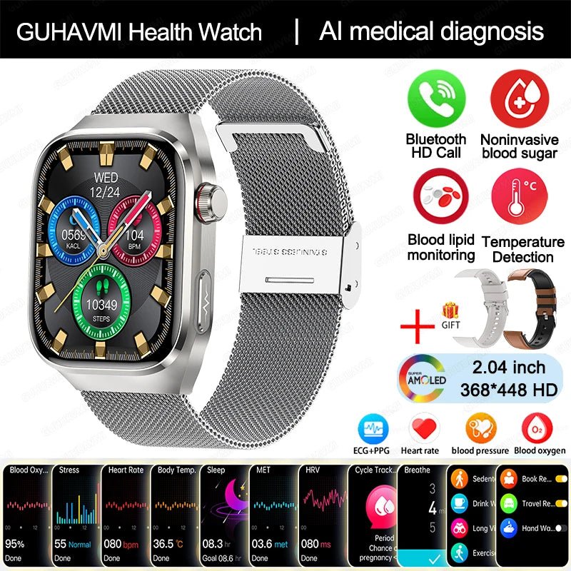 Smartwatch with Fitness Tracking | Bluetooth Call | AMOLED Screen - Real Group UAE