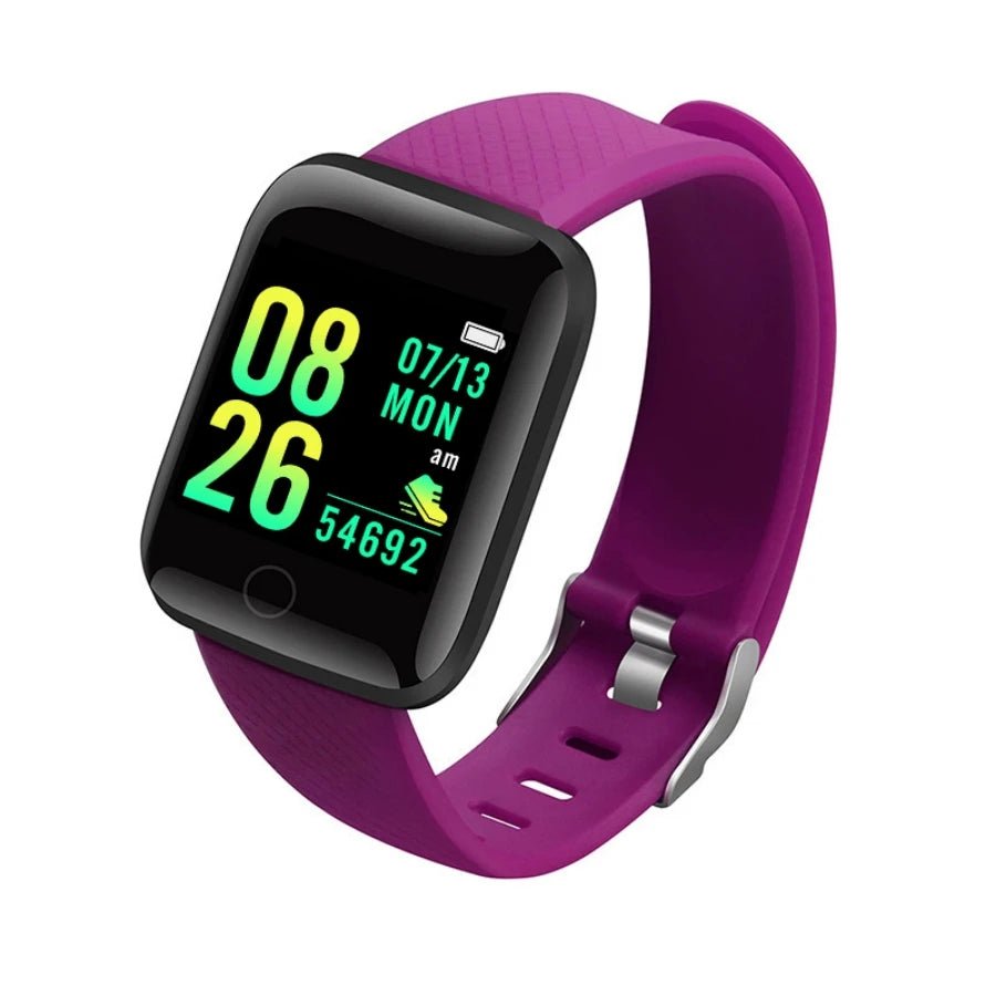 Sport Smartwatch with Music Control, Fitness Tracker & Alarm Clock - Realgroupuae