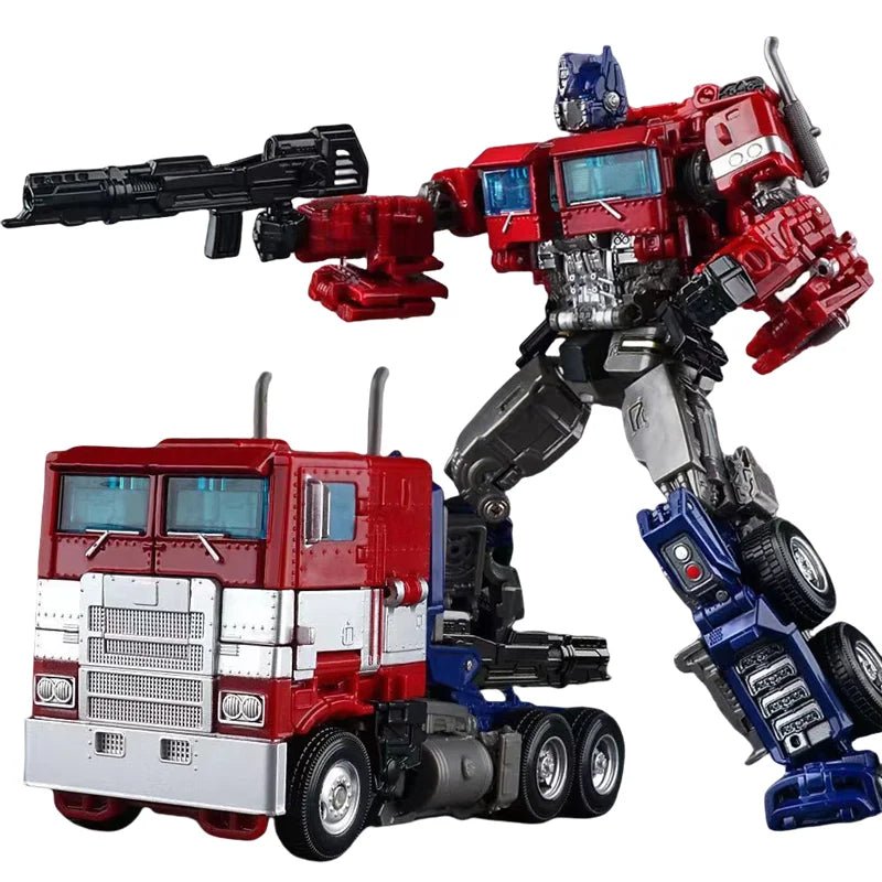 Transformation Toy Robot Figure Optimus with Dual Sword Weapon Gift Toy - Realgroupuae