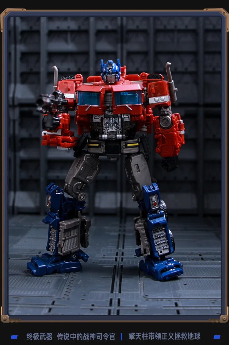 Transformation Toy Robot Figure Optimus with Dual Sword Weapon Gift Toy - Realgroupuae