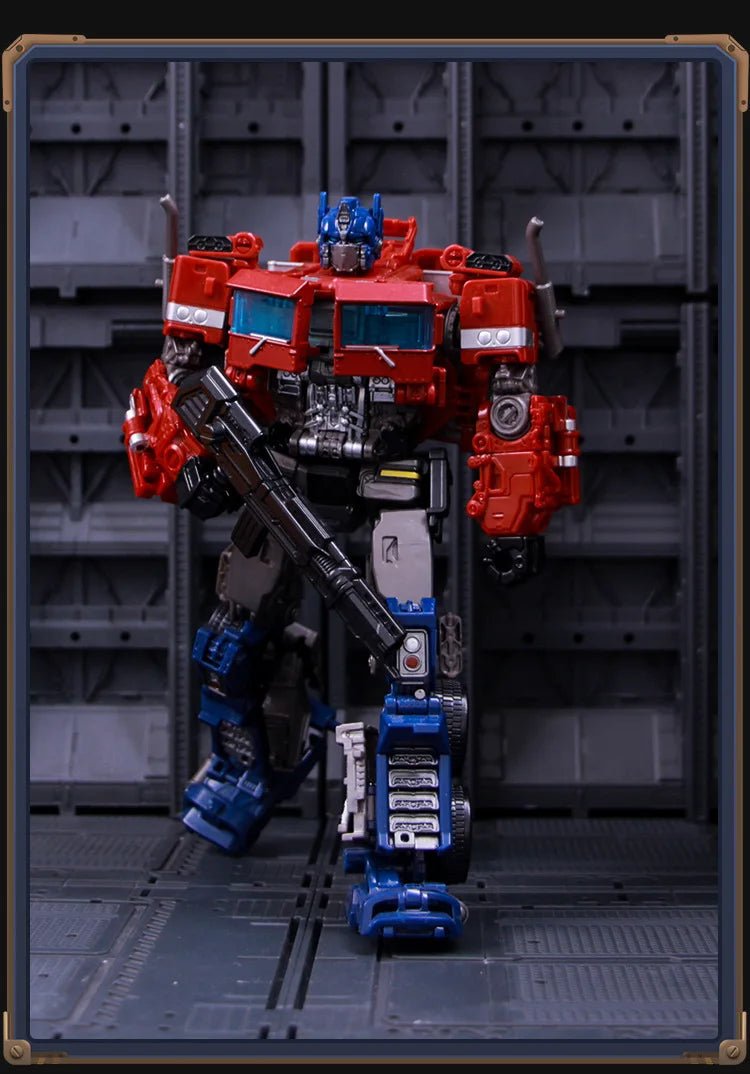Transformation Toy Robot Figure Optimus with Dual Sword Weapon Gift Toy - Realgroupuae