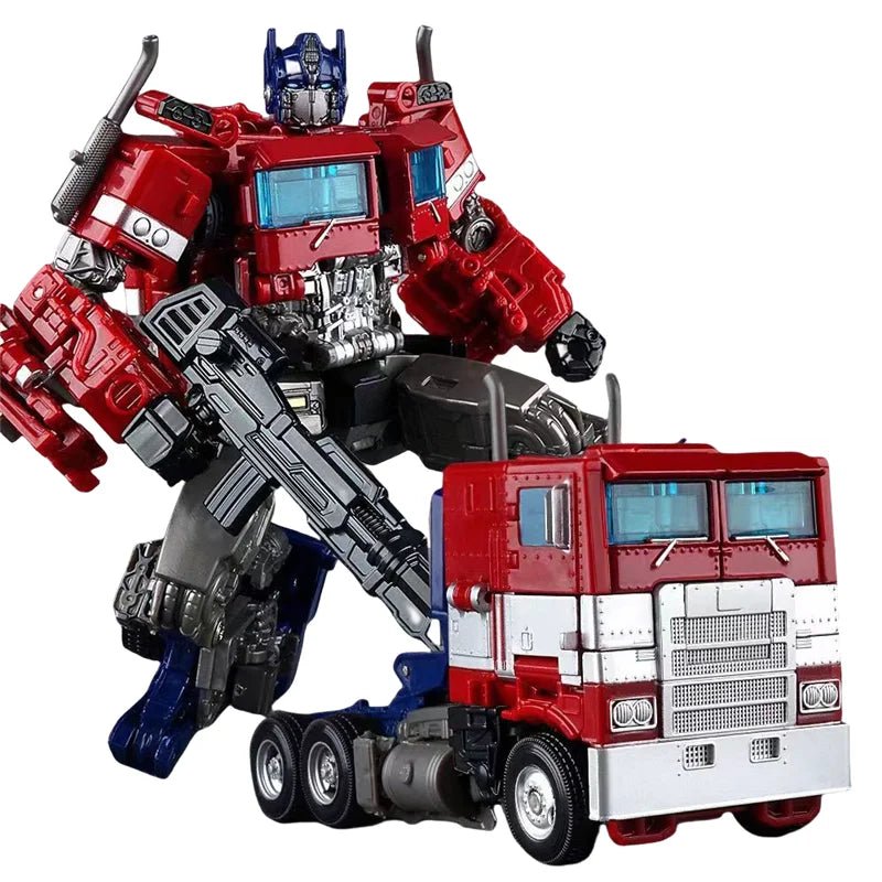 Transformation Toy Robot Figure Optimus with Dual Sword Weapon Gift Toy - Realgroupuae