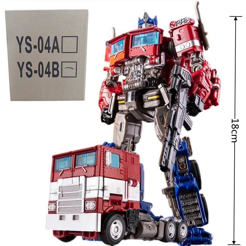 Transformation Toy Robot Figure Optimus with Dual Sword Weapon Gift Toy - Realgroupuae