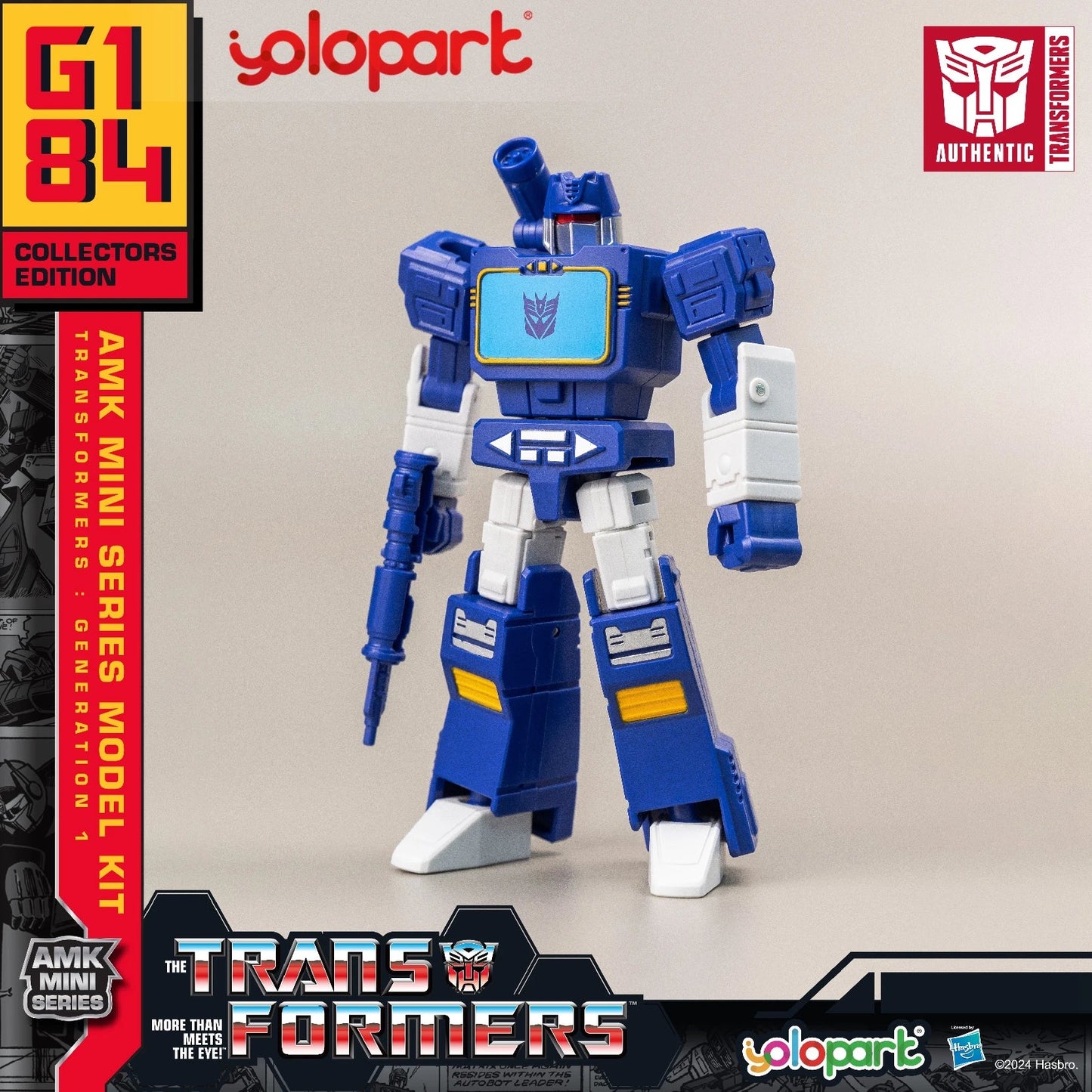 Transformers Action Figures – 12cm G1 Robot Toy Set for Collection - Realgroupuae