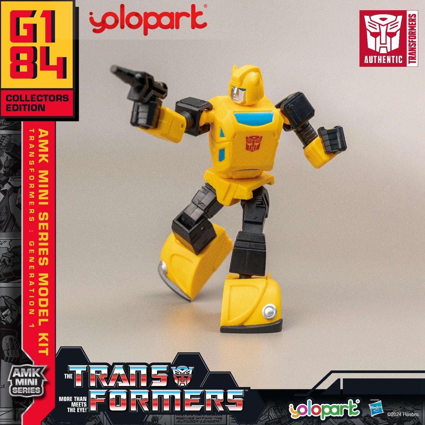 Transformers Action Figures – 12cm G1 Robot Toy Set for Collection - Realgroupuae