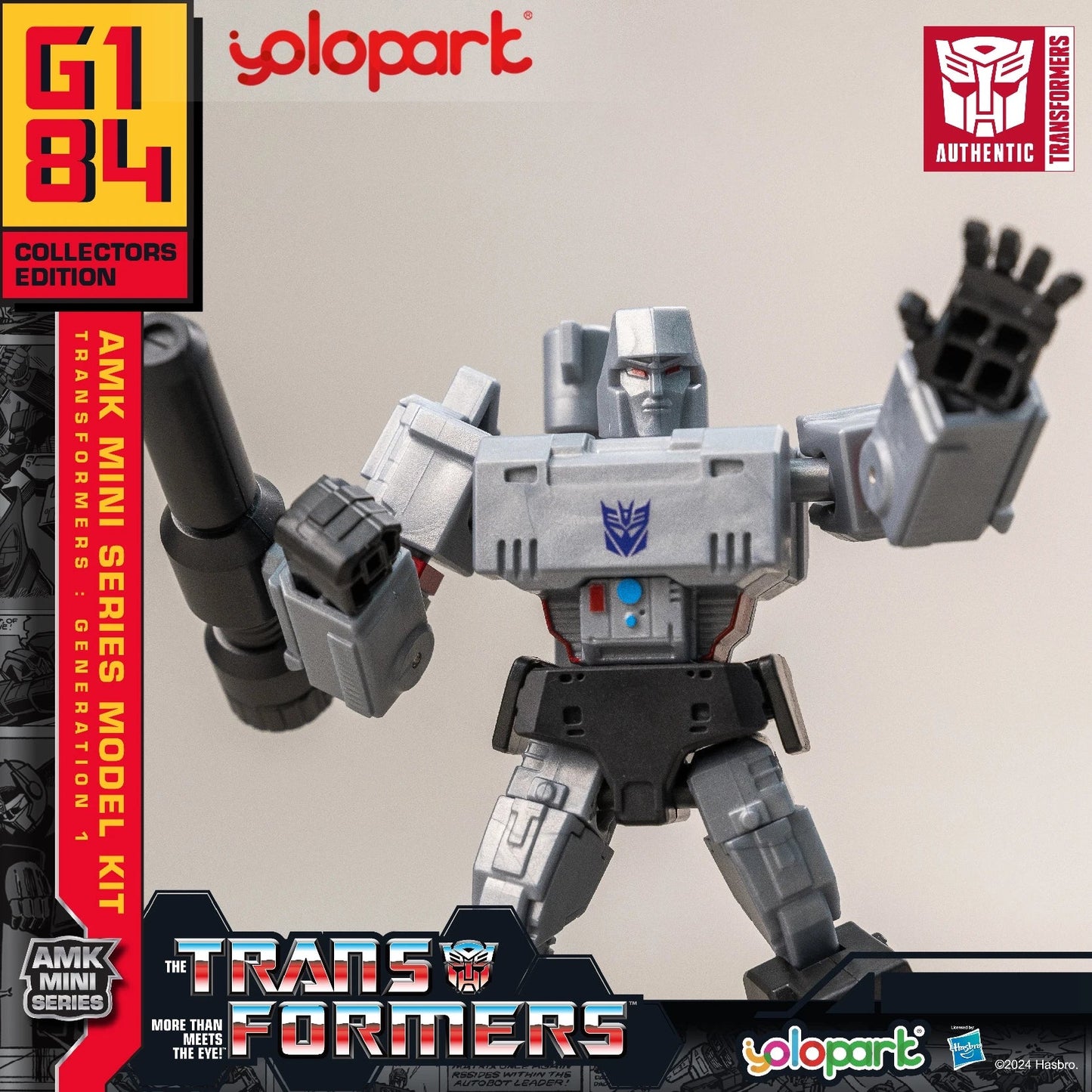 Transformers Action Figures – 12cm G1 Robot Toy Set for Collection - Realgroupuae
