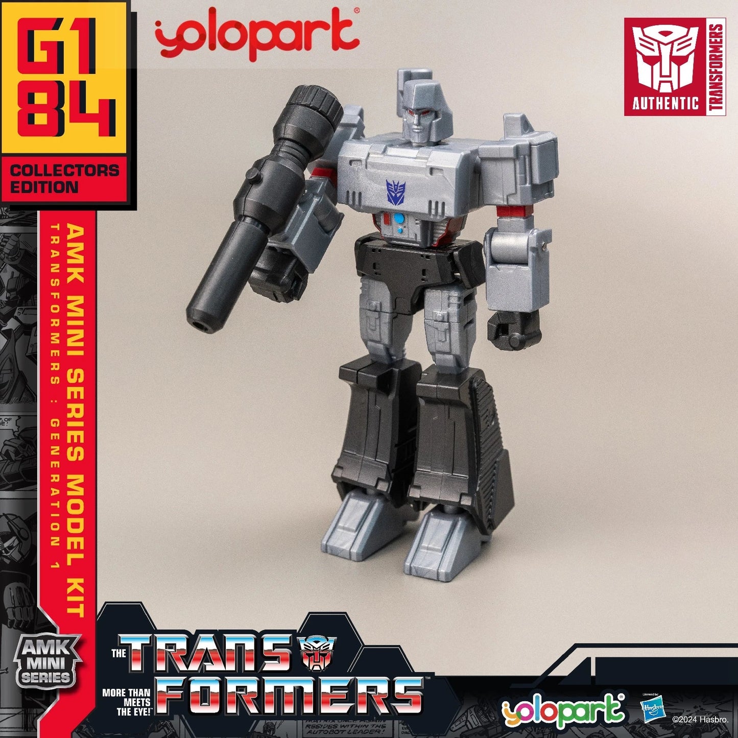 Transformers Action Figures – 12cm G1 Robot Toy Set for Collection - Realgroupuae
