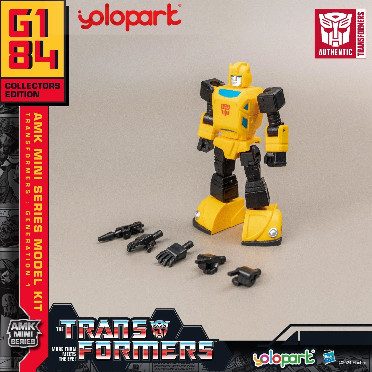 Transformers Action Figures – 12cm G1 Robot Toy Set for Collection - Realgroupuae
