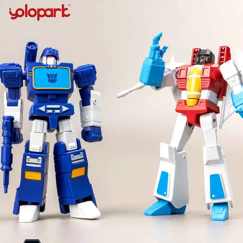 Transformers Action Figures – 12cm G1 Robot Toy Set for Collection - Realgroupuae